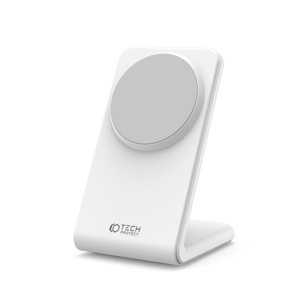 Tech - Protect QI15W - A23 Ασύρματος Μαγνητικός Φορτιστής MagSafe - White