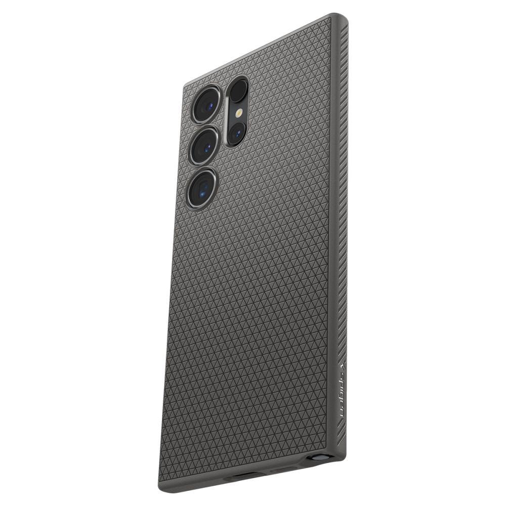 Spigen Samsung Galaxy S24 Ultra Liquid Air Θήκη Σιλικόνης - Granite Grey