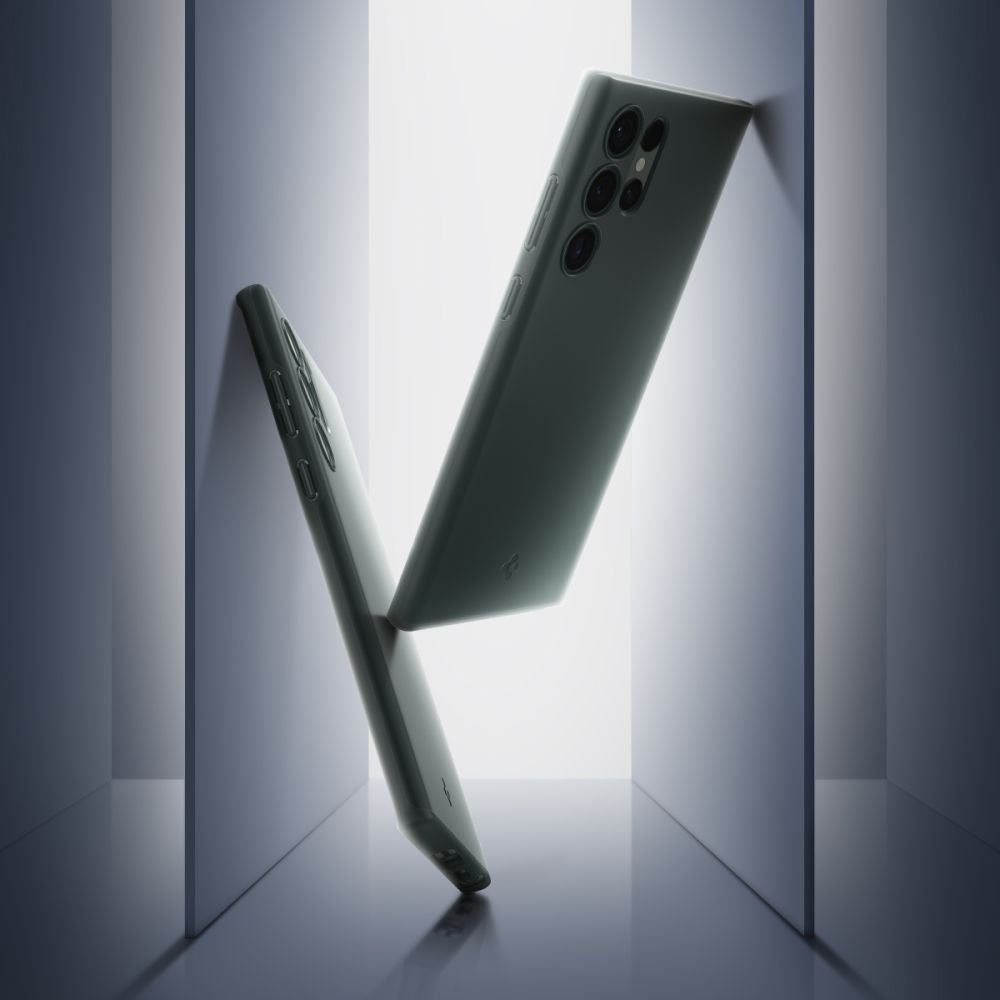Spigen Samsung Galaxy S24 Ultra Thin Fit Σκληρή Θήκη - Abyss Green