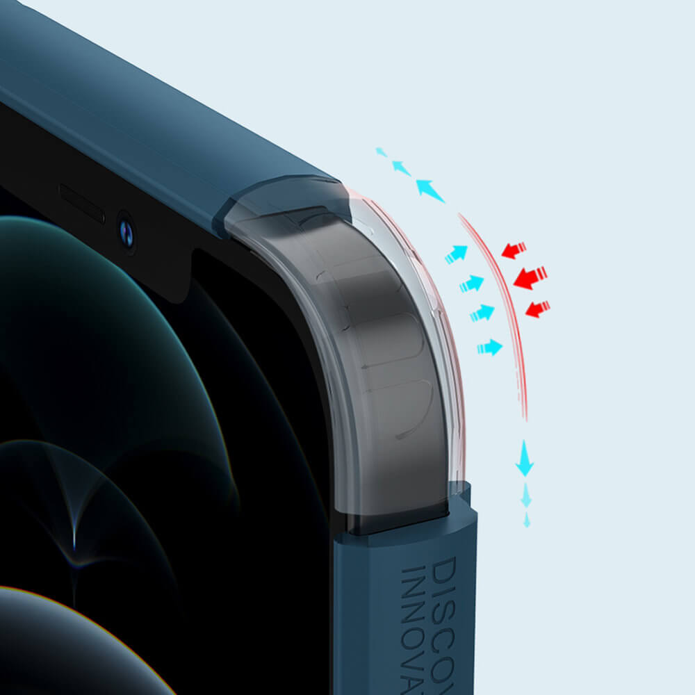 Nillkin iPhone 13 Pro Max Super Frosted Shield Rugged Σκληρή Θήκη - Blue