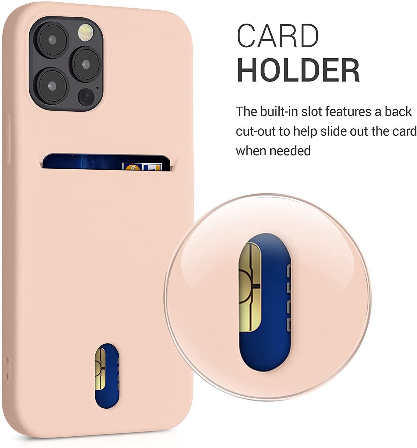 KW iPhone 12 / 12 Pro Θήκη Σιλικόνης TPU - Dusty Pink - 54513.10