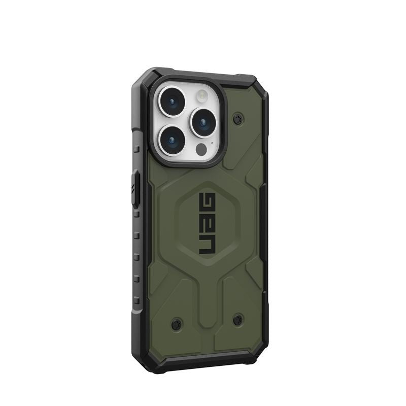 UAG iPhone 15 Pro Pathfinder MagSafe Series Σκληρή Θήκη με MagSafe - Olive Drab