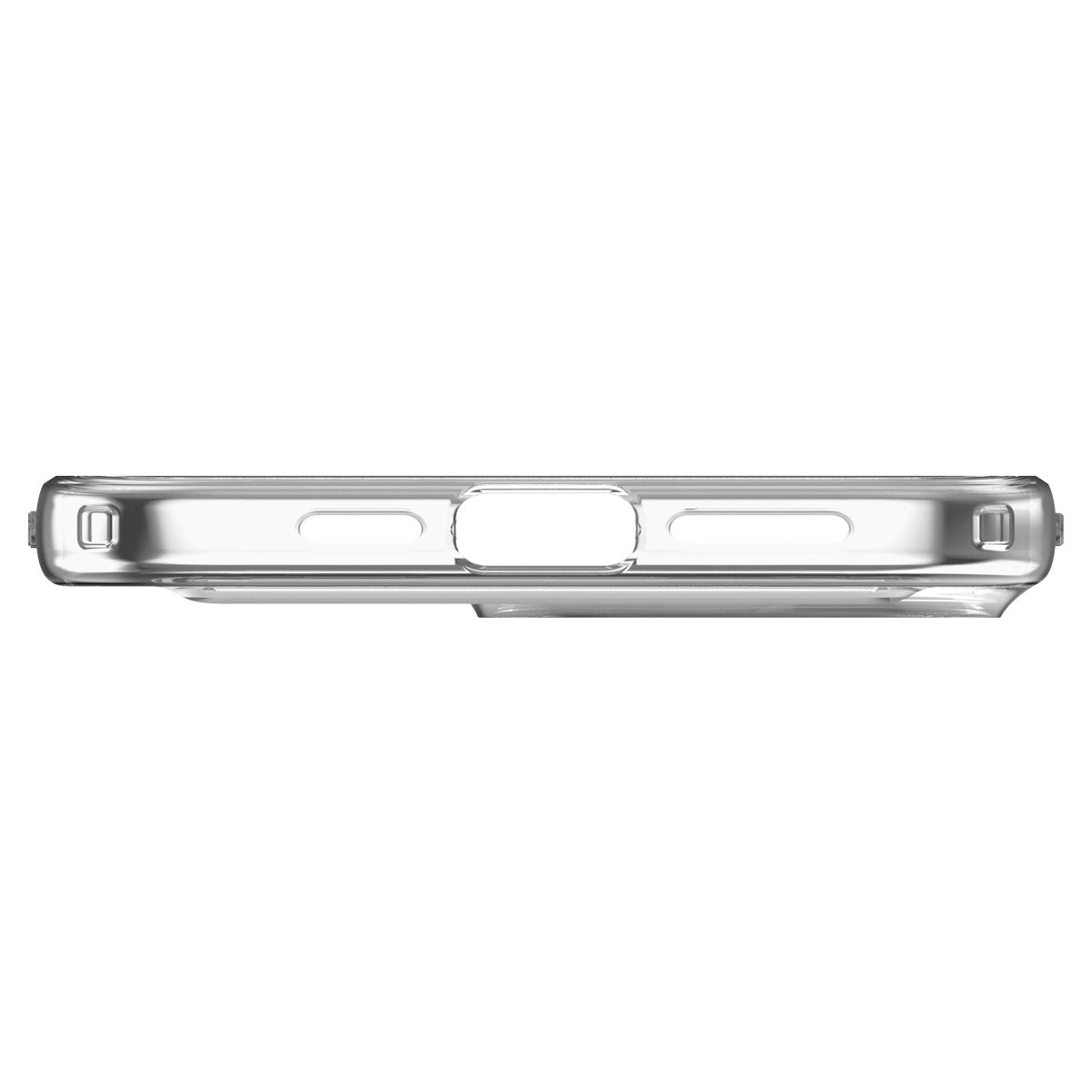 Spigen iPhone 15 Pro Max Crystal Slot Θήκη Σιλικόνης με Υποδοχή για Κάρτα - Crystal Clear