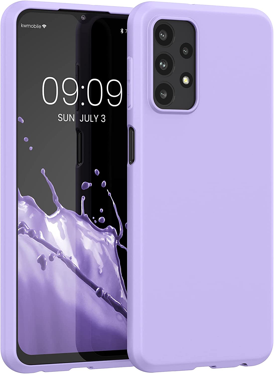 KW Samsung Galaxy A23 5G Θήκη Σιλικόνης TPU - Lavender - 57804.108