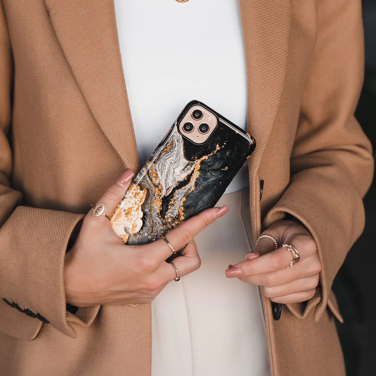 Burga iPhone 14 Pro Fashion Tough Σκληρή Θήκη - Northern Lights