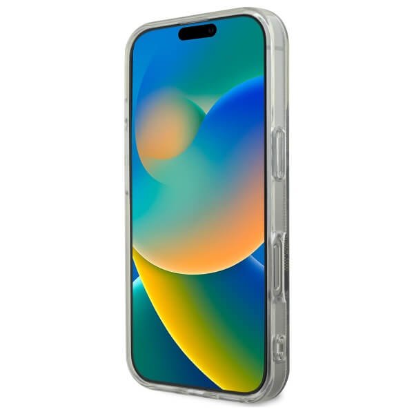 Guess iPhone 16 Pro Max IML 4G MagSafe Σκληρή Θήκη με Πλαίσιο Σιλικόνης και MagSafe - Brown - GUHMP16XH4STW