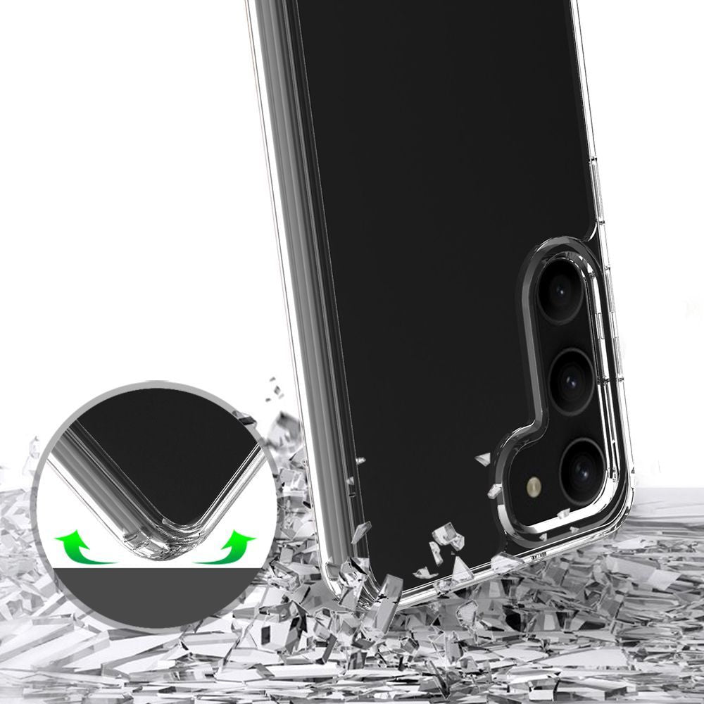 Tech - Protect Samsung Galaxy A54 5G Flexair Hybrid Σκληρή Θήκη με Πλαίσιο Σιλικόνης - Διάφανη