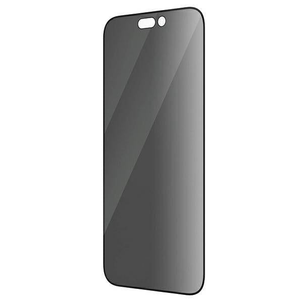 PanzerGlass iPhone 14 Pro Ultra - Wide Fit Privacy Antibacterial Easy Aligner Full Screen Αντιχαρακτικό Γυαλί Οθόνης - Black
