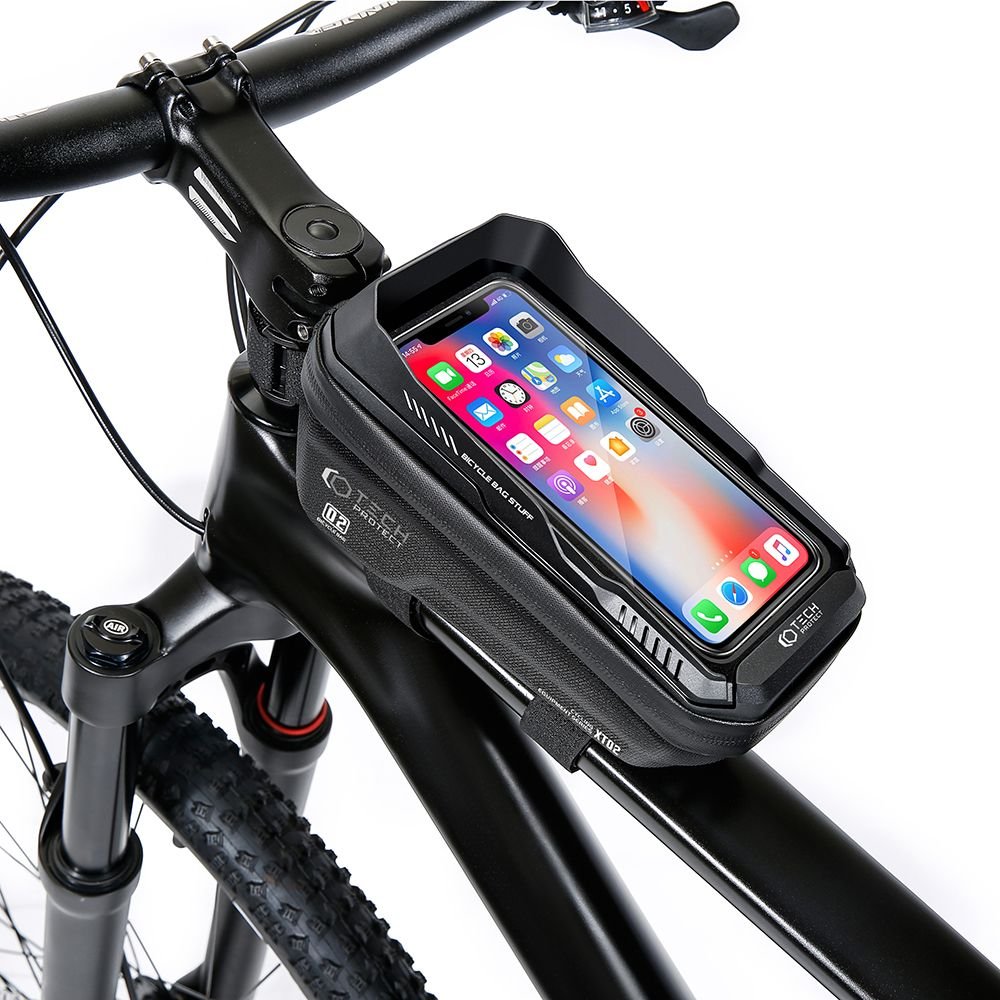 Tech - Protect XT2 Bike Front Storage Bag - Universal Τσάντα Αποθήκευσης για Ποδήλατο 1L - Black