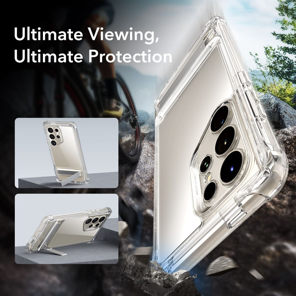 ESR Samsung Galaxy S24 Ultra Armor Kickstand Σκληρή Θήκη με Προστασία Οθόνης / Κάμερας και Stand - Clear