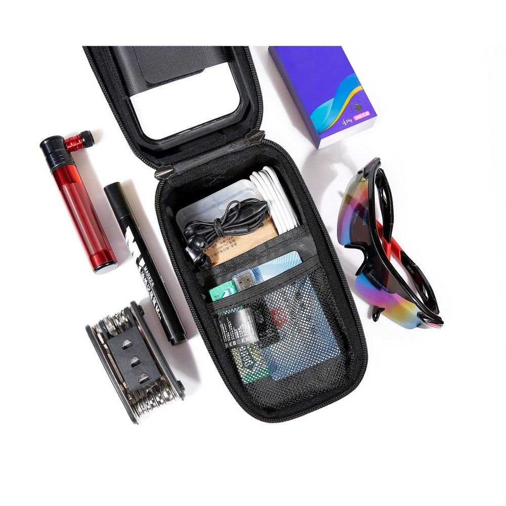 Tech - Protect XT2 Bike Front Storage Bag - Universal Τσάντα Αποθήκευσης για Ποδήλατο 1L - Black