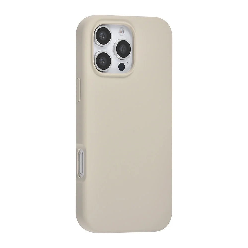 Tuniq iPhone 16 Pro Max Premium Liquid Silicone Θήκη Σιλικόνης - Grey