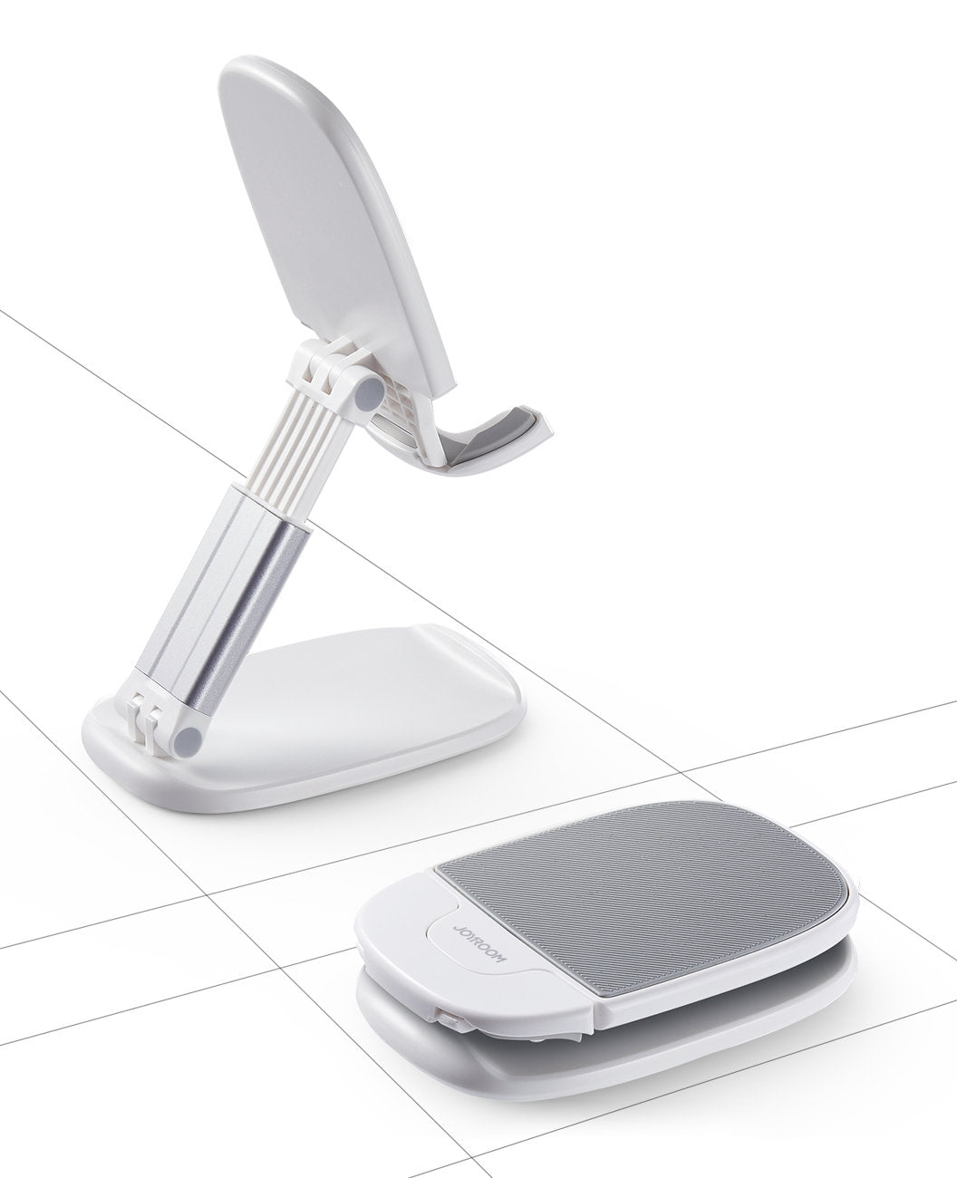 Joyroom Foldable Phone Stand Αναδιπλούμενη Βάση Στήριξης Κινητών - White - JR - ZS371
