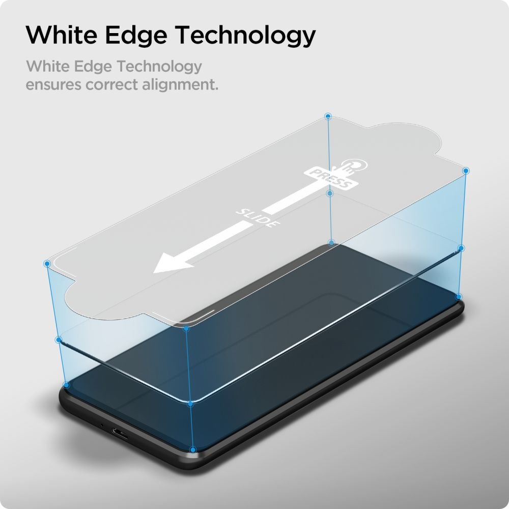 Spigen Samsung Galaxy A14 5G GLAS.tR Slim 0.2mm 2.5D Tempered Glass Αντιχαρακτικό Γυαλί Οθόνης 9H - 2 Τεμάχια - Clear - AGL05971
