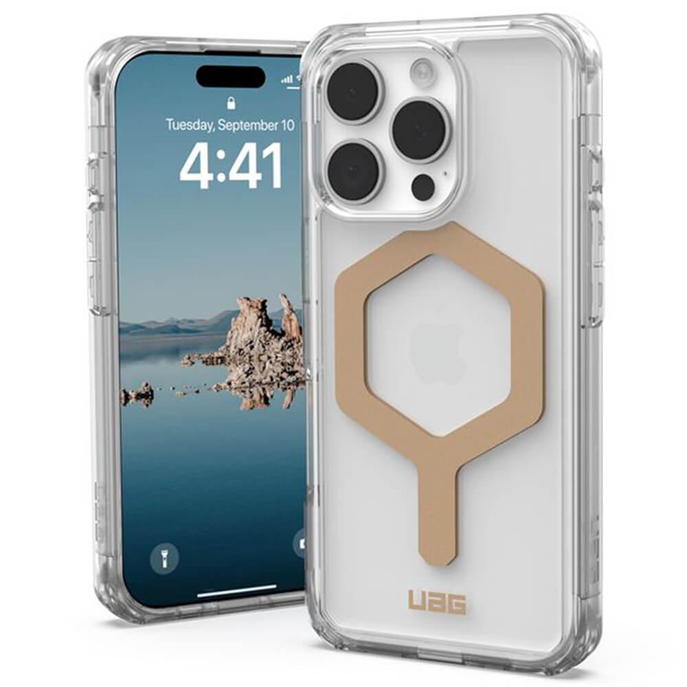 UAG iPhone 16 Pro Max Plyo Series Θήκη Υψηλής Προστασίας με MagSafe - Ice Gold