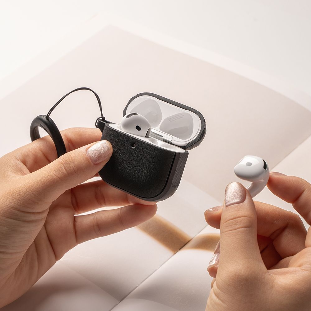 Ringke AirPods 4 Θήκη Σιλικόνης με MagSafe - Onyx Magnetic - Black