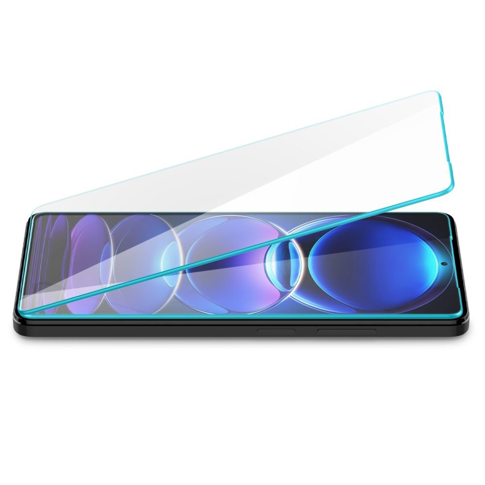 Spigen Xiaomi Redmi Note 12 Pro / Redmi Note 12 Pro+ / Poco X5 Pro 5G GLAS.tR Slim 0.2mm 2.5D Tempered Glass Αντιχαρακτικό Γυαλί Οθόνης 9H - 2 Τεμάχια - Clear - AGL06045