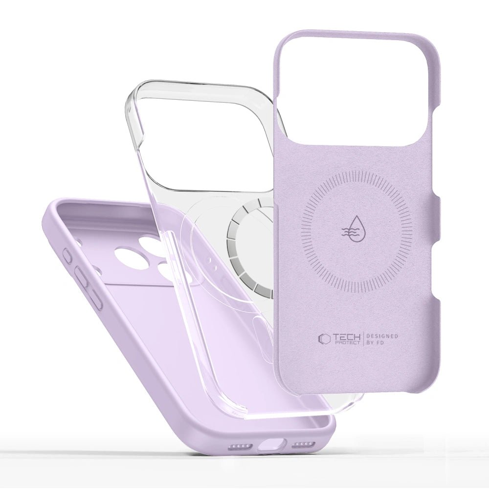 Tech - Protect iPhone 17 Pro Silicone MagSafe Θήκη Σιλικόνης - Mauve