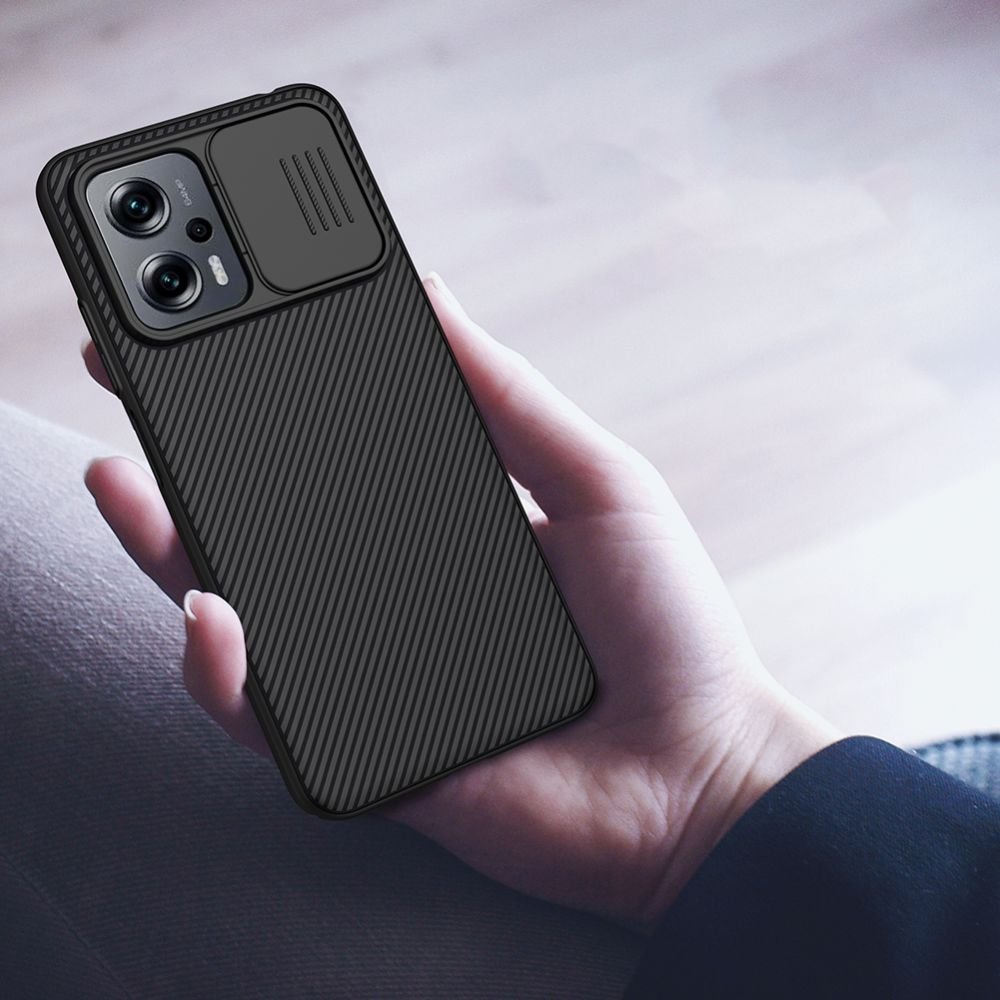 Nillkin Xiaomi Poco X4 GT CamShield Σκληρή Θήκη με Κάλυμμα για την Κάμερα - Black