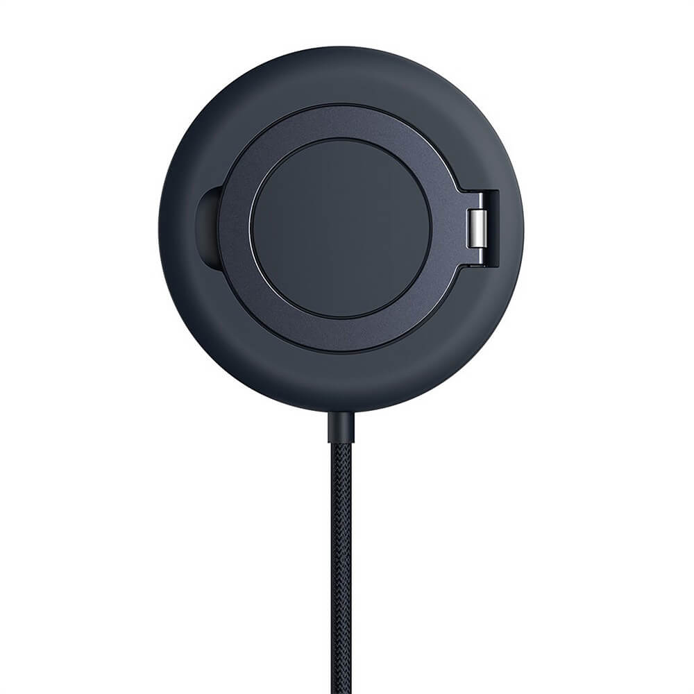 Baseus Simple Mini4 Air 15W Ασύρματος Φορτιστής MagSafe με Βάση - Cosmic Black