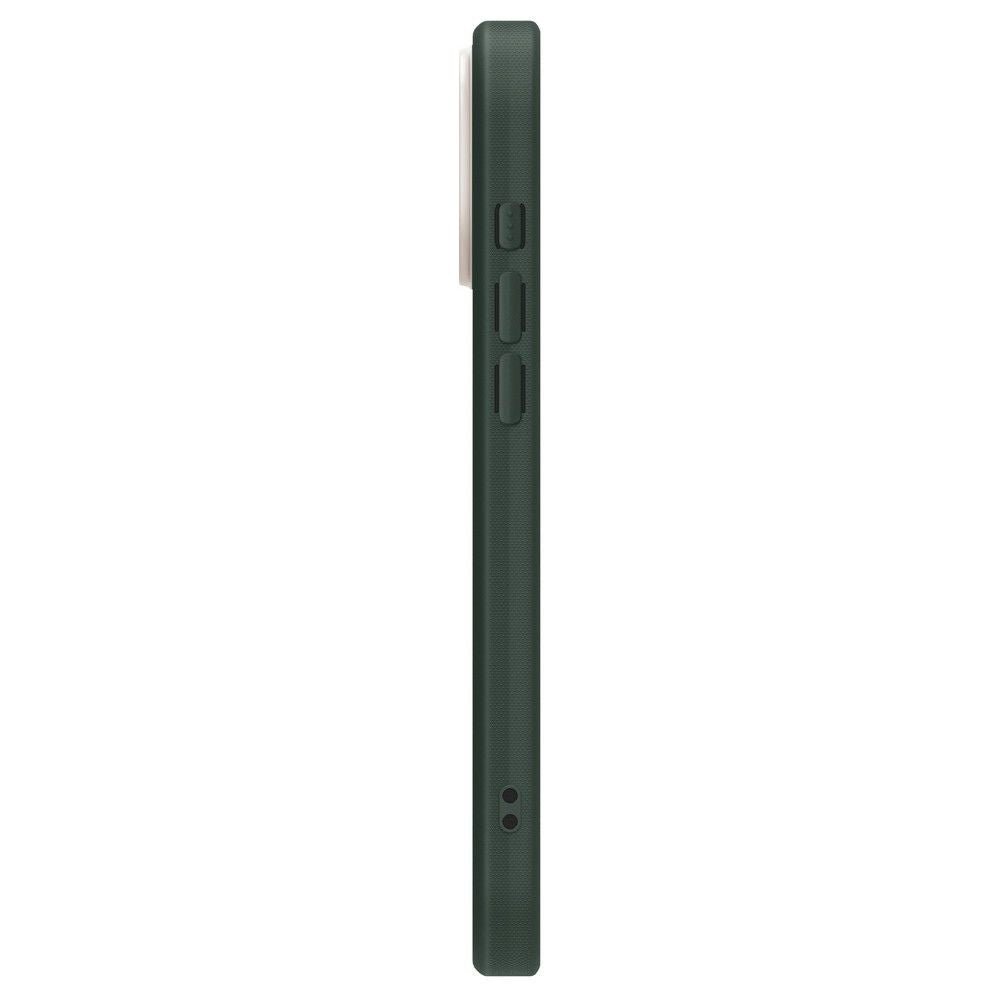 Spigen Cyrill iPhone 16 Pro Max Kajuk Mag Θήκη με Επένδυση Συνθετικού Δέρματος και MagSafe - Forest Green