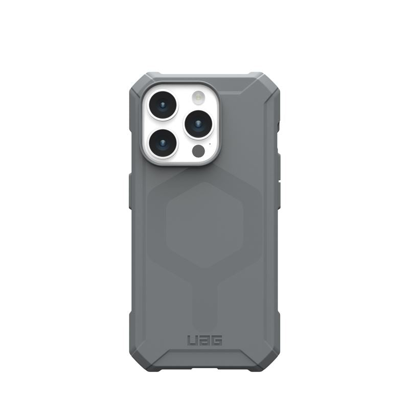 UAG iPhone 15 Pro Essential Armor MagSafe Θήκη Σιλικόνης TPU με MagSafe - Silver
