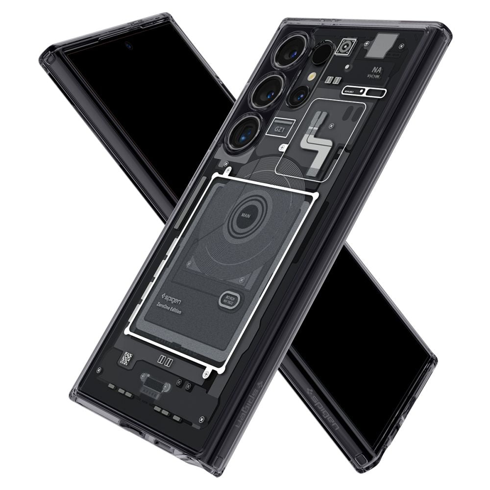 Spigen Samsung Galaxy S24 Ultra - Ultra Hybrid Σκληρή Θήκη με Πλαίσιο Σιλικόνης - Zero One
