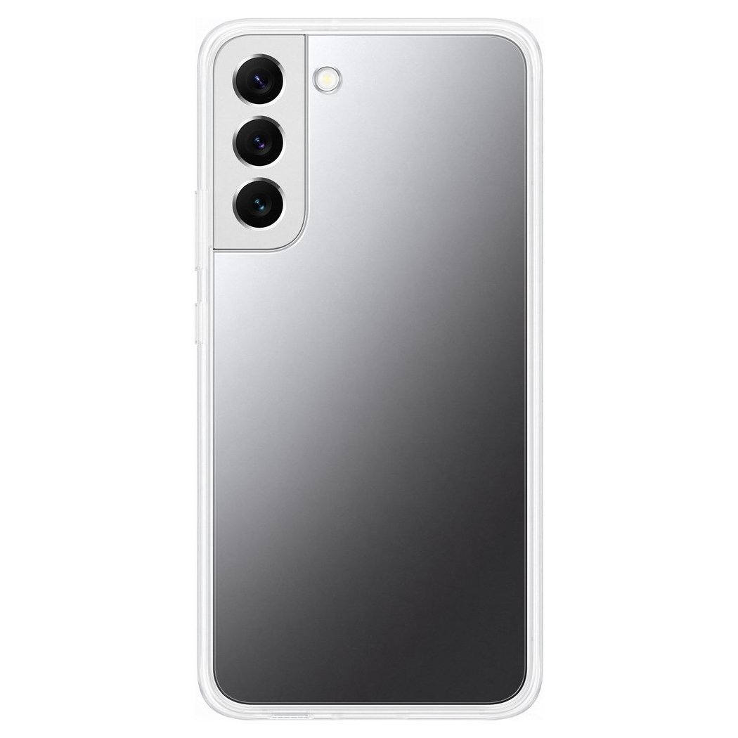 Samsung Frame Cover Samsung Galaxy S22 Plus Σκληρή Θήκη με Πλαίσιο Σιλικόνης - Διάφανη - EF - MS906CTEGWW