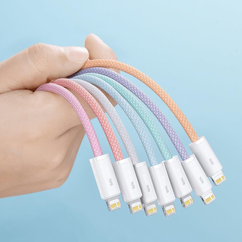Baseus Dynamic Series 20W - Καλώδιο Δεδομένων και Φόρτισης Type - C to Lightning 2M - White - CALD000102