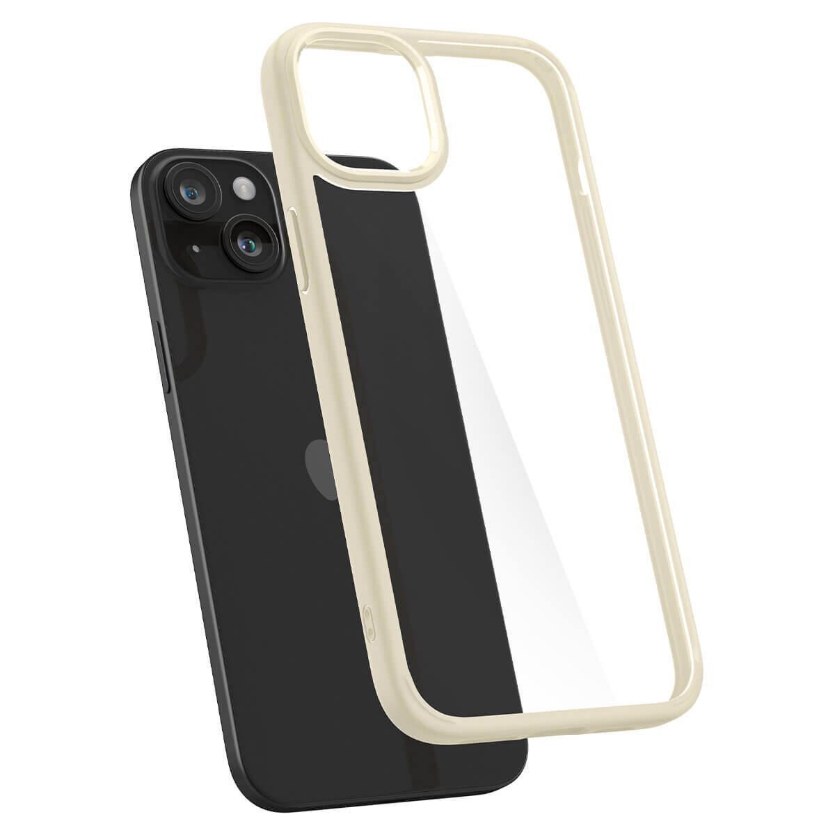 Spigen iPhone 15 Ultra Hybrid Σκληρή Θήκη με Πλαίσιο Σιλικόνης - Mute Beige