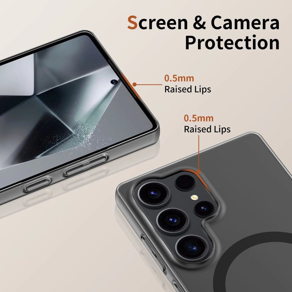 Tech - Protect Samsung Galaxy S25 Edge MagSlim - Σκληρή Θήκη με MagSafe - Matte / Black