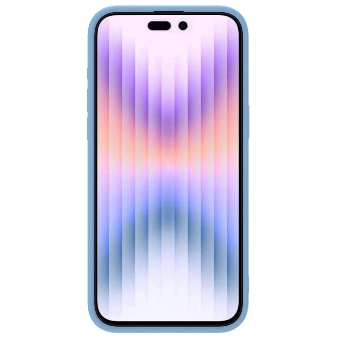 Nillkin iPhone 15 Pro Max CamShield Silky Θήκη Σιλικόνης με Κάλυμμα για την Κάμερα - Blue