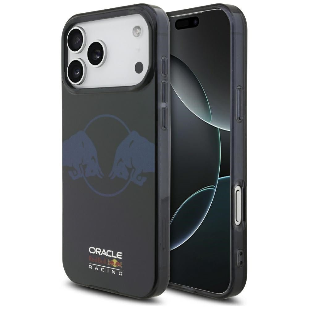 Red Bull iPhone 17 Pro Max - IML Transparent Two Bulls MagSafe - Σκληρή Θήκη με Πλαίσιο Σιλικόνης - Navy Blue - RBHMP17X24HIDBV