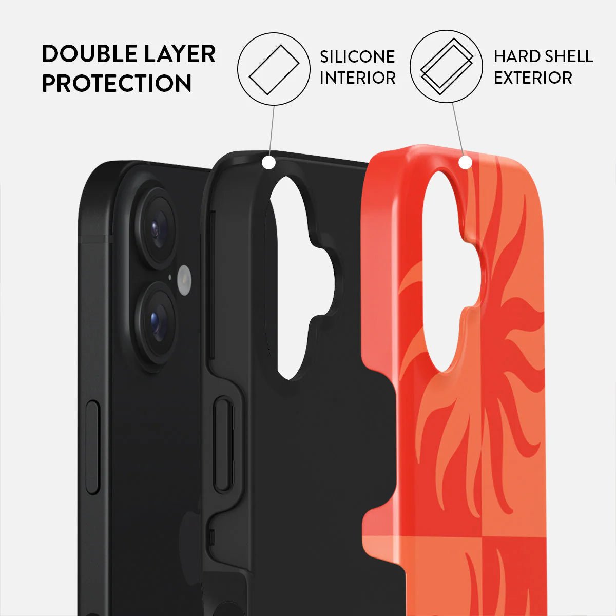 Burga iPhone 16 Fashion Tough MagSafe Σκληρή Θήκη με MagSafe - Sunkissed