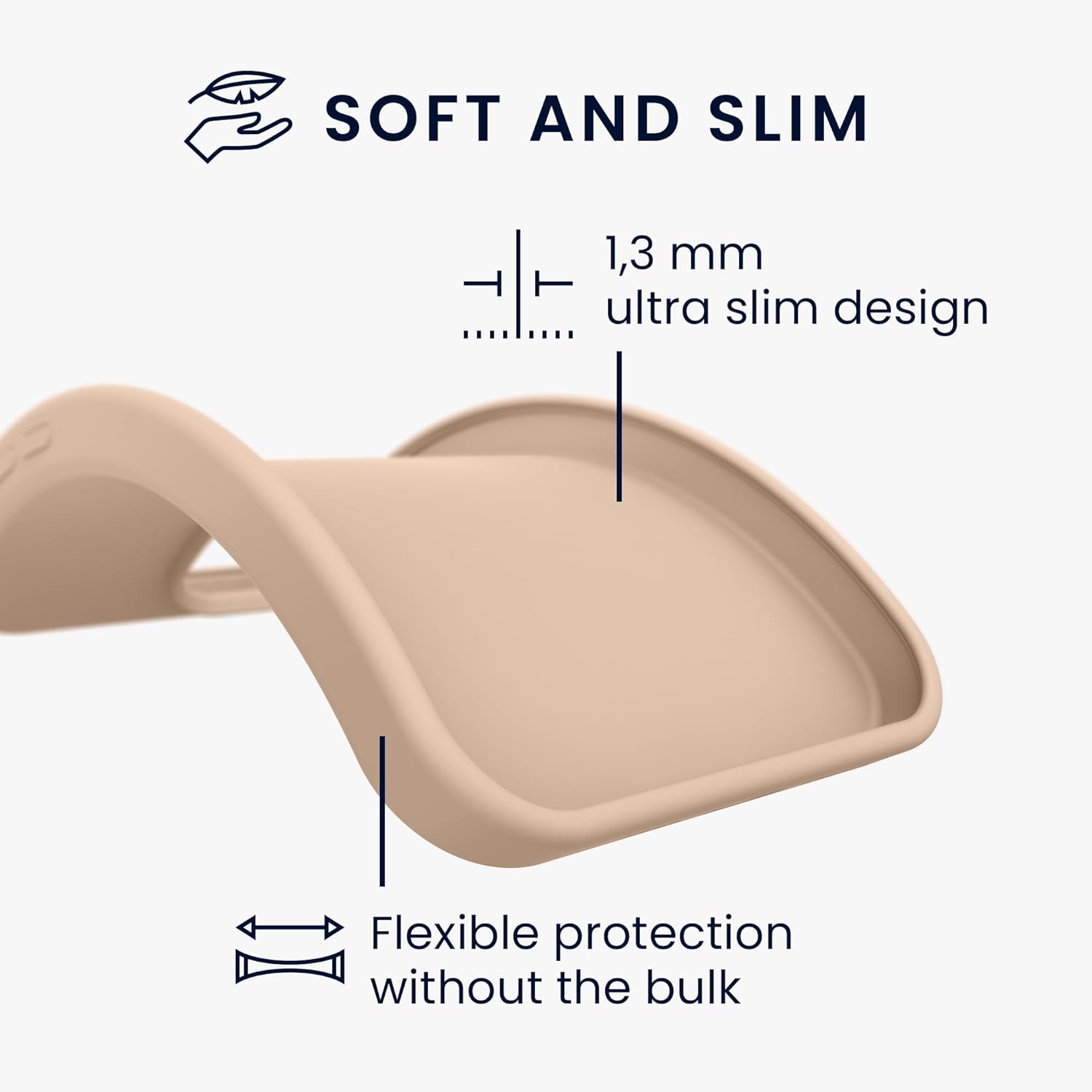 KW Samsung Galaxy A54 5G Θήκη Σιλικόνης TPU - Mother of Pearl