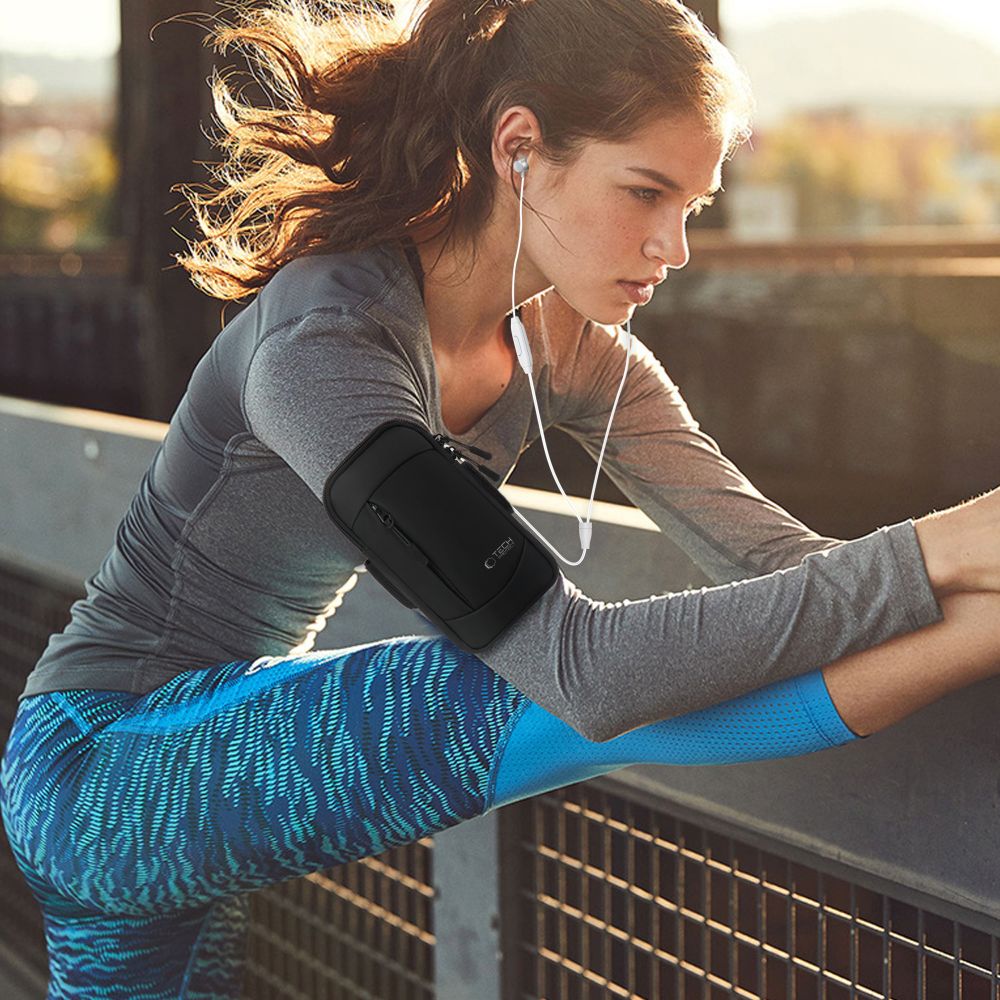 Tech - Protect M6 Universal Sport Armband - 18.5 x 9.5 x 2.5 cm - Black