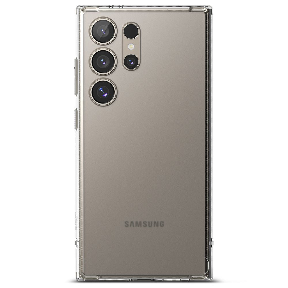Ringke Samsung Galaxy S24 Ultra Fusion Σκληρή Θήκη με Πλαίσιο Σιλικόνης - Ματ Διάφανη