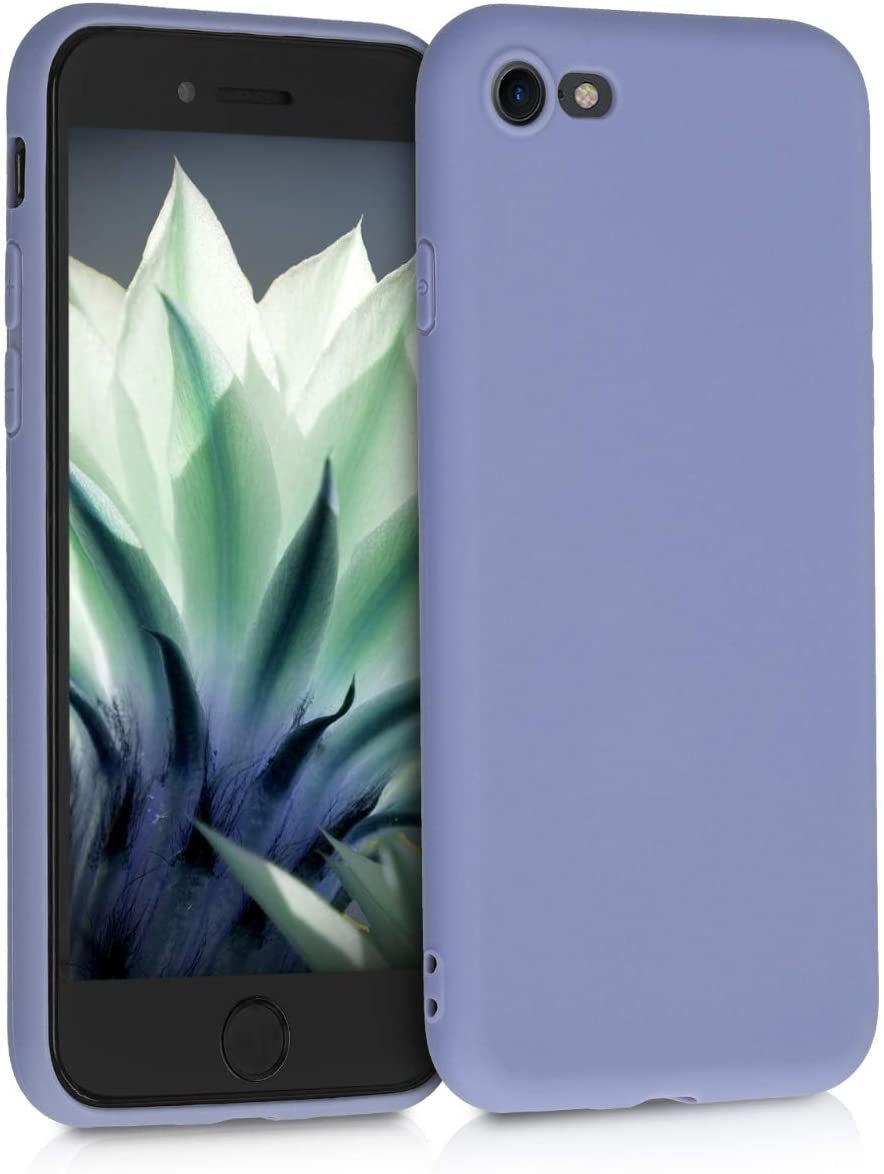 KW iPhone SE 2022 / SE 2020 / 7 / 8 Θήκη Σιλικόνης TPU - Lavender Grey Matte - 39458.136