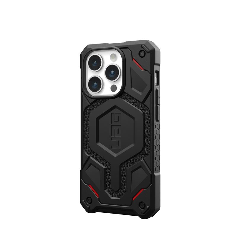 UAG iPhone 15 Pro Monarch Pro Kevlar Series Σκληρή Θήκη με MagSafe - Kevlar Black