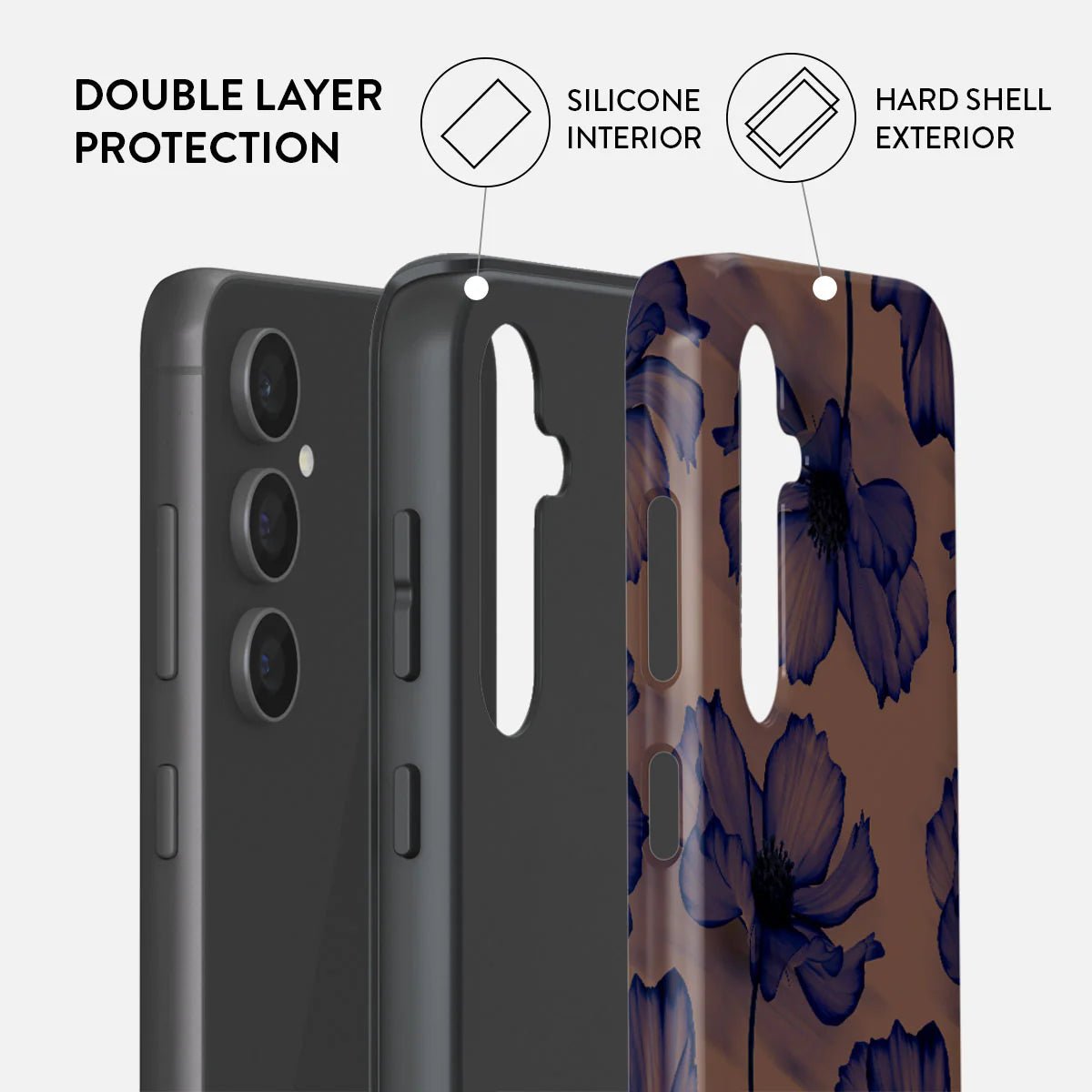 Burga Samsung Galaxy S23 FE Fashion Tough Σκληρή Θήκη - Velvet Night