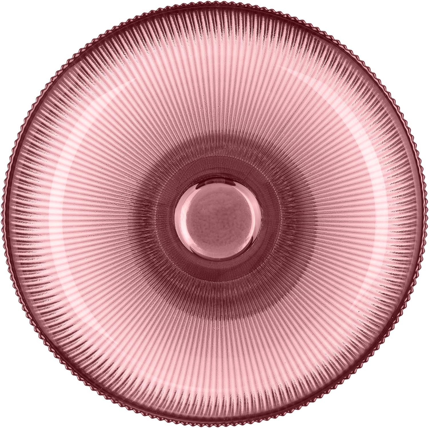 Navaris Γυάλινη Φρουτιέρα - Red - 58038.04