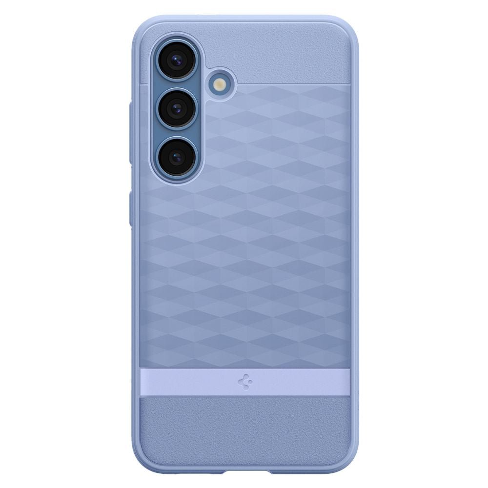 Spigen Samsung Galaxy S25 Plus - Parallax Mag Θήκη Σιλικόνης με Σκληρό Πλαίσιο και MagSafe - Purple Ish