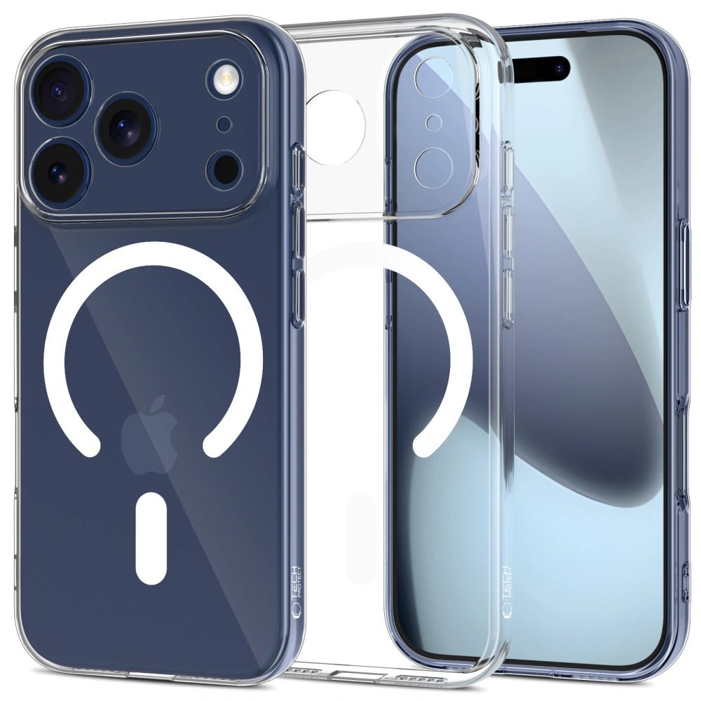 Tech - Protect iPhone 17 Pro Flexair Θήκη Σιλικόνης TPU με MagSafe - Clear