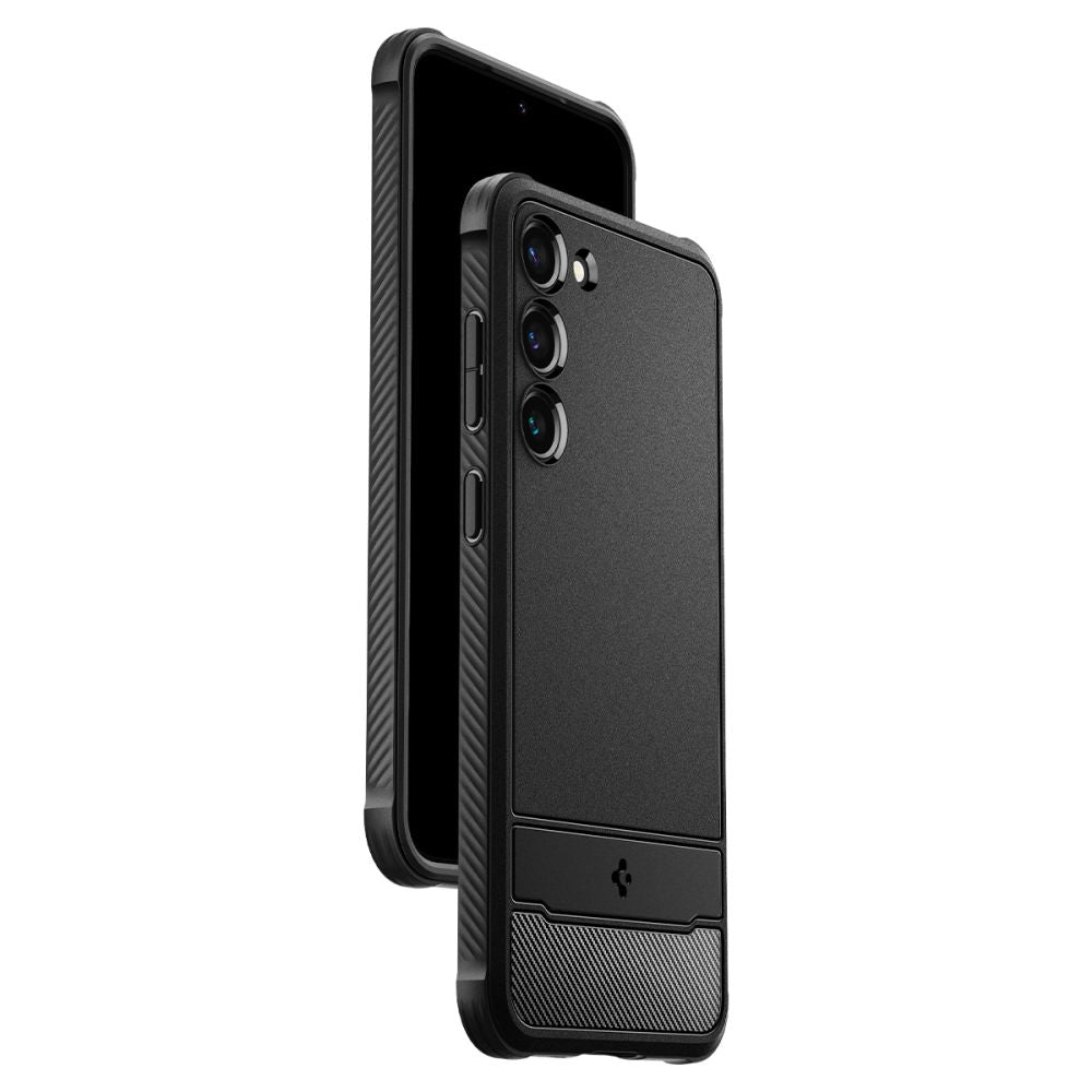 Spigen Samsung Galaxy S23 Θήκη TPU Rugged Armor - Black Matte