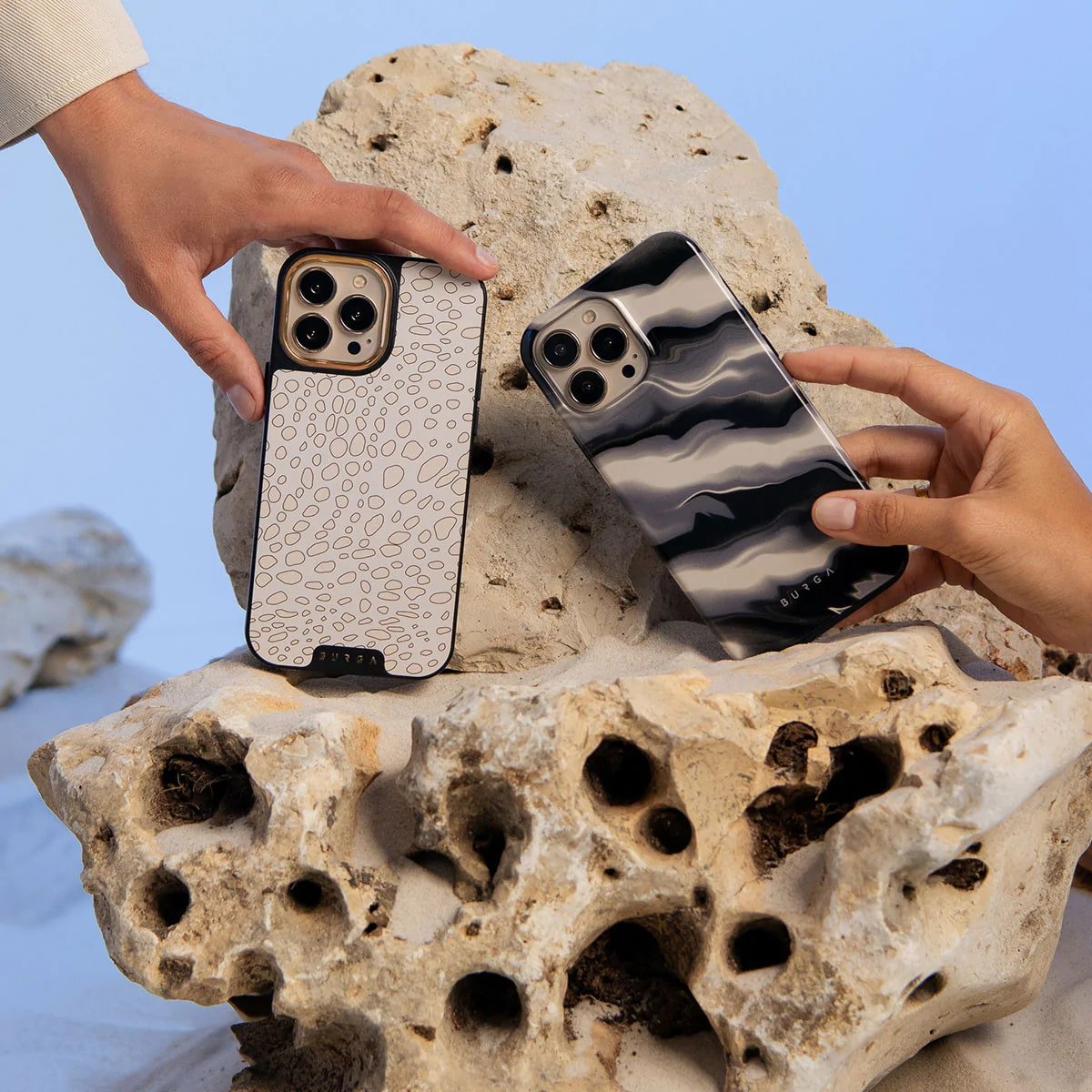 Burga iPhone 13 Pro Max Fashion Tough Σκληρή Θήκη - Arctica