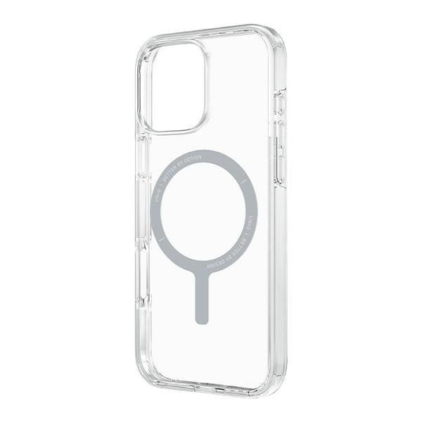 Uniq iPhone 16 Pro Max Clario Eco - Friendly Σκληρή Θήκη με Πλαίσιο Σιλικόνης και MagSafe - Διάφανη