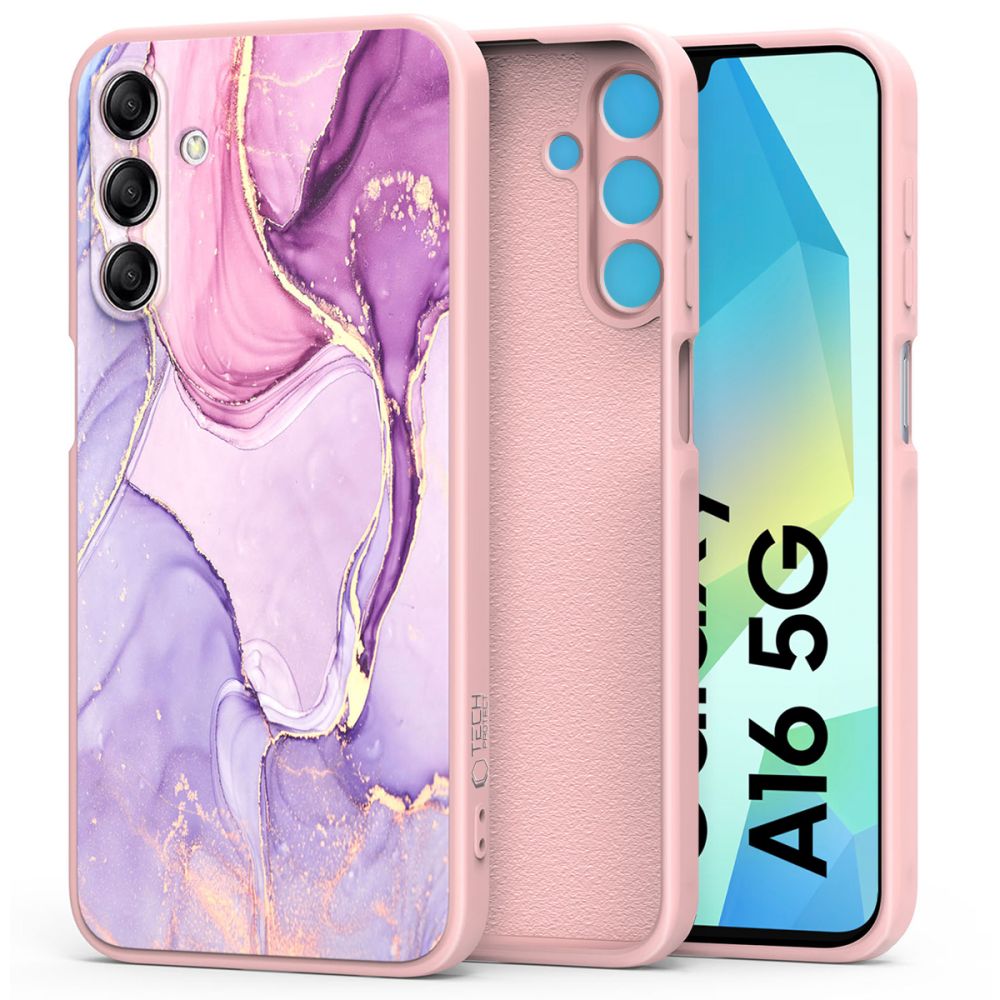Tech - Protect Samsung Galaxy A16 4G / A16 5G Icon Θήκη Σιλικόνης Rubber TPU - Marble