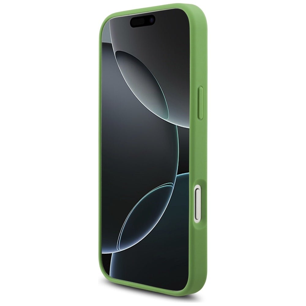 Lacoste iPhone 17 Pro Max - Petit Pique Lacquer Logo MagSafe - Σκληρή Θήκη με Πλαίσιο Σιλικόνης - Estragon
