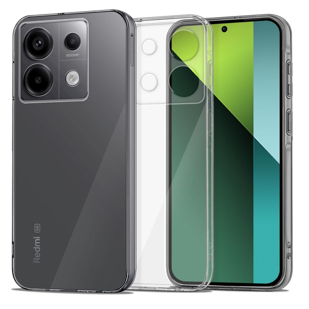 Tech - Protect Xiaomi Redmi Note 13 Pro 5G / Poco X6 5G Flexair+ Λεπτή Θήκη Σιλικόνης - Διάφανη