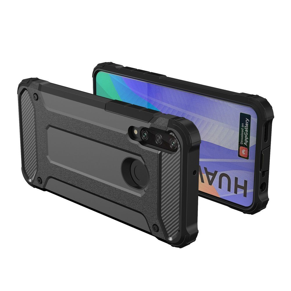 OEM Huawei Y6p Hybrid Rugged Armor Θήκη - Black